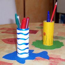 Fashion Pencil Holders craft for kids