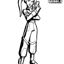 SWR-Hera coloring page