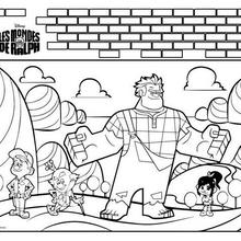 Wreck - It Ralph coloring page