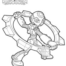 Gearshift coloring page