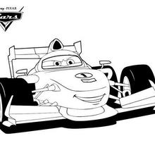 Francesco Bernoulli - Cars 2 coloring page
