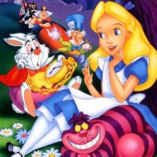 Disney, Alice in Wonderland coloring pages
