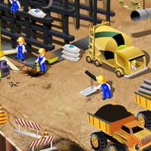 Funny Construction Site online game