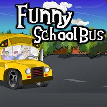 Funny School Bus online game