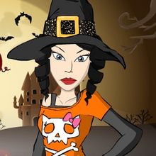 HALLOWEEN WITCH dress up online game