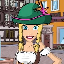 GERMAN STYLE dress up game