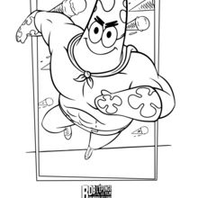 spongebob squarepants coloring pages patrick