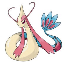 Cacturne and Milotic