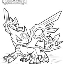 Spotlight coloring page