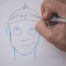 Drawing hair: The bowl haircut drawing lesson