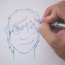 Drawing Hair: The Punk Haircut drawing lesson