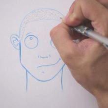 Drawing Hair: The Shaven Head drawing lesson