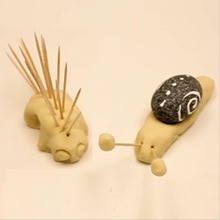 Salt Dough Snail craft for kids
