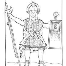 Huayna Capac coloring page