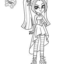 Aria Blaze Coloring Pages Hellokids Aria Blaze Coloring Pages Hellokids
