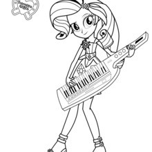 Rarity coloring page