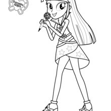 Twilight Sparkle coloring page