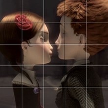 The kiss of Jack and Miss Acacia puzzle