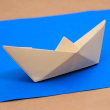 The origami boat