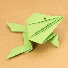 The origami frog