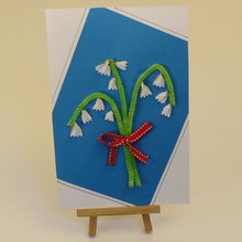 Lily of the Valley Card craft for kids