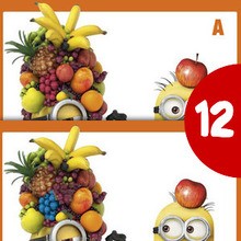 Despicable Me 2 spot the difference game