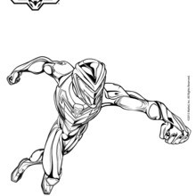 Max Steel in Action coloring page