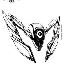 Steel -  companion to Max Steel coloring page