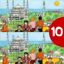 CHURCH OF HAGIA SOPHIA spot the difference game
