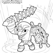 Flip Wreck coloring page