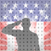 Patriotic Word Search online game