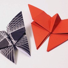 Origami Butterfly craft for kids
