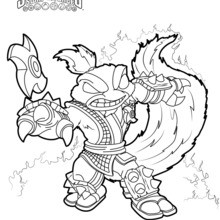 Stink Bomb coloring page
