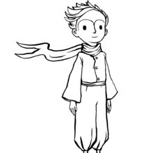 The Little Prince coloring page