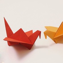 Crane Origami craft for kids