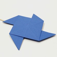 Origami Windmill craft for kids