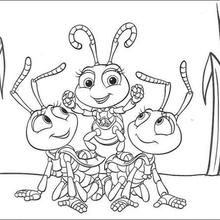 A bug's life 10 coloring page