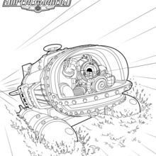 Dive Bomber coloring page
