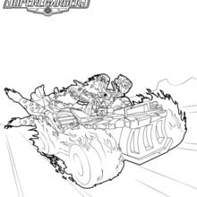 Hot Streak coloring page