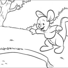 Roo coloring page