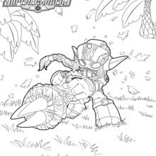 Stealth Elf coloring page