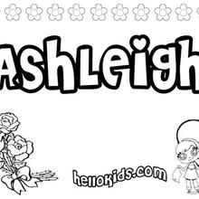 Ashleigh coloring page