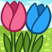How to Draw Tullips for Kids