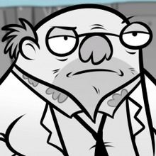 How to Draw Dr Chimpsky, Dr Chimpsky from Rocket Monkeys how-to draw lesson