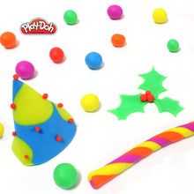 New Years Play-doh scene craft for kids