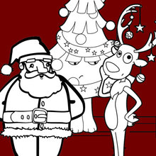 holidays, CHRISTMAS coloring pages