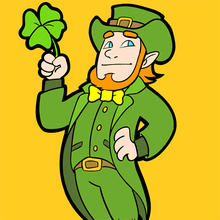 holidays, ST. PATRICK'S DAY coloring pages