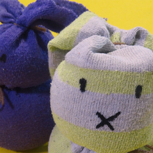 DIY Easter sock bunny craft for kids