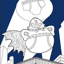 Capitaine Slip coloring page