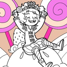 Candy Prince coloring page